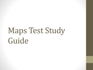 Maps Test Study Guide