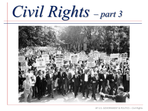 Civil Rights - part 3