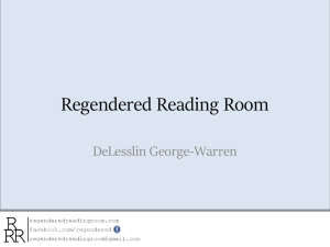 Regendered Reading Room