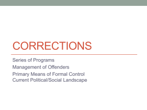 Overview of corrections