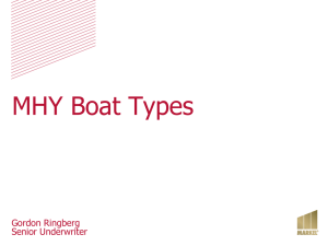 Presentation -Boat Types