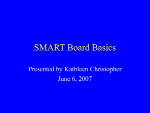 SMART Board Basics