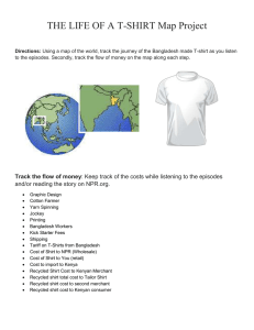 Life of a T-shirt Worksheet - FamilyConsumerSciences.com