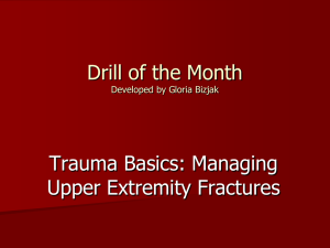 Managing Upper Extremity Fractures