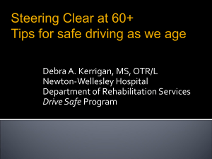 Driving Safely Longer: Roadmap to driving after age 60