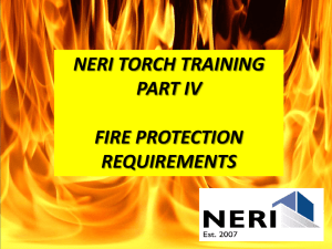 Fire Protection Requirements