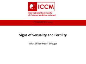 Signs of Sexuality and Fertility