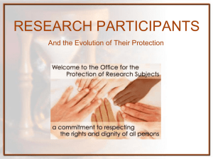 research participants