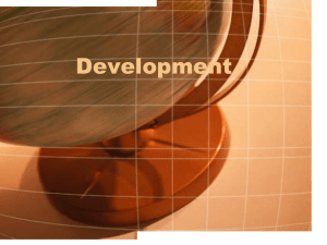 Development - bugilsocialstudies