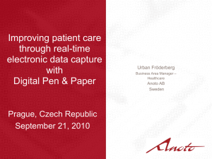 Improving patient care through real-time electronic