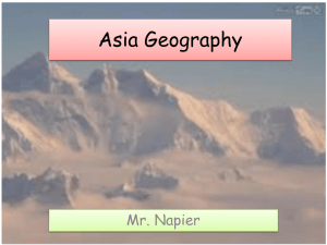 Asia Geography