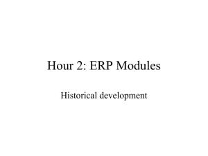 ERP Modules