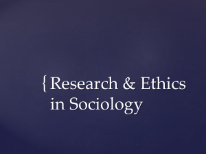 Unit 1 - Research and Ethics