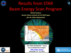 STAR Preliminary - Ultra-relativistic Heavy Ion Group