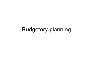 planning tool