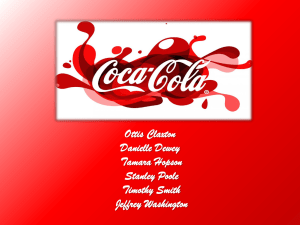 Coca-Cola - Building A Bridge to Success