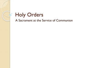 Holy Orders - Haiku Learning
