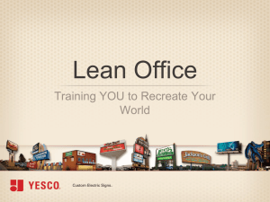Yesco_LeanOffice 11-17-09