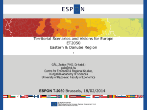 Territorial Scenarios and Visions for Europe ET2050 Eastern