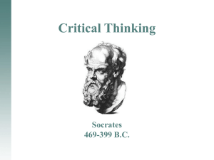 Critical Thinking - Where can my students do assignments that