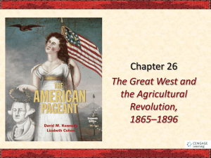 Chapter 26 PowerPoint - Clear Falls High School AP US History