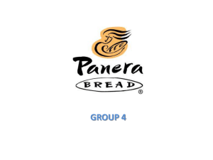 What are Panera Bread's primary sources of competitive advantage?