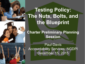 Testing Policy - the NC Office of Charter Schools Wiki!