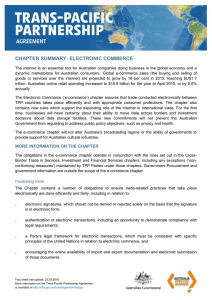 chapter summary: electronic commerce