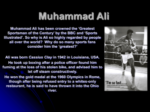 Muhammad Ali - World of Teaching