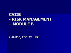 Module B - Risk Management