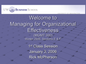 Principles of Mgmt. 380 Fall 2005, Section 3