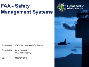 FAA - Safety Management Systems