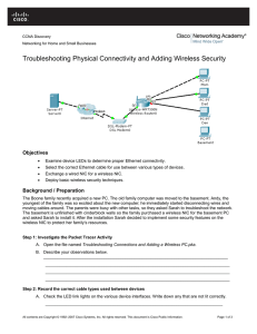 Packet Tracer Document