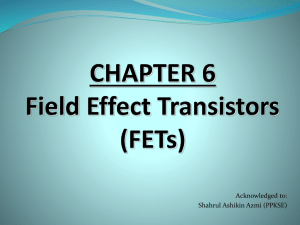 Chapter 6-JFET