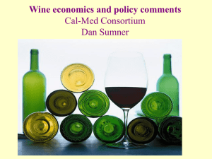 Wine and the U.S. Farm Bill - Agricultural Issues Center