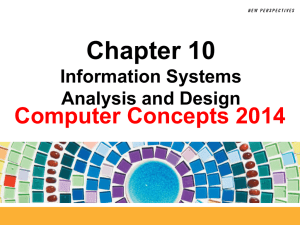 Information Systems Analysis and Design 10