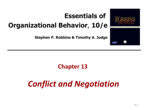 OB CH 12 PPT CONFLICT AND NEGO