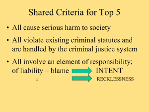 Chapter 6, Nature of Crime, April 2014