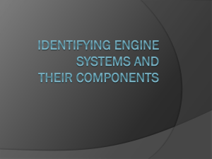Identifying Engine Systems and Their Components