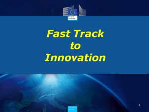Fast Track to Innovation