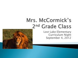 Mrs. McCormick*s 2nd Grade Class