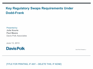 Key-Regulatory-Swaps-Requirements-Under-Dodd-Frank