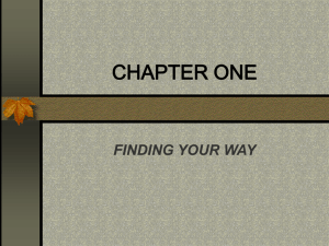 CHAPTER ONE powerpoi..