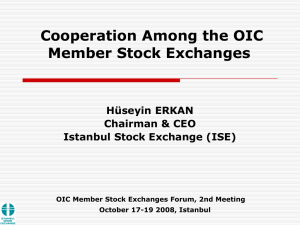 - (OIC) Member States' Stock Exchanges Forum