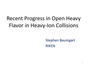 Recent Progress in Open Heavy Flavor in Heavy