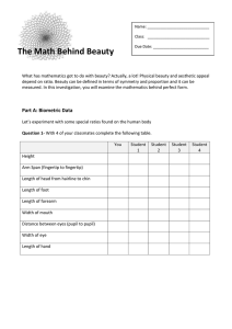 Math Behind Beauty