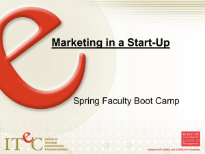 What is Marketing? - Boston University