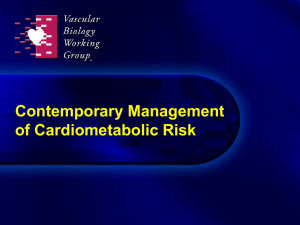 Contemporary Management of Cardiometabolic Risk