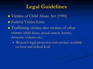 ABA Child Trafficking Presentation