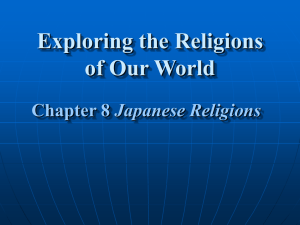 Exploring the Religions of Our World Chapter 8